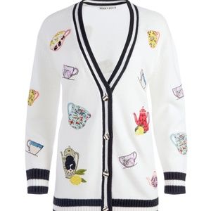 NWT Alice + Olivia Teacup Cardigan